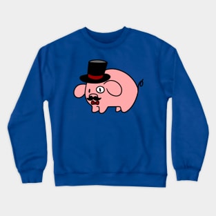 Fancy Pig Crewneck Sweatshirt